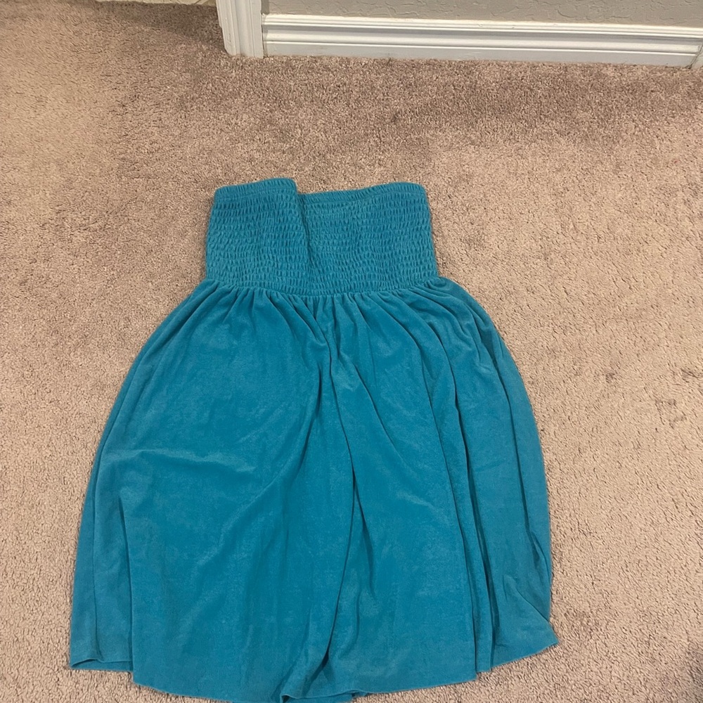 Elegant Teal Skirt